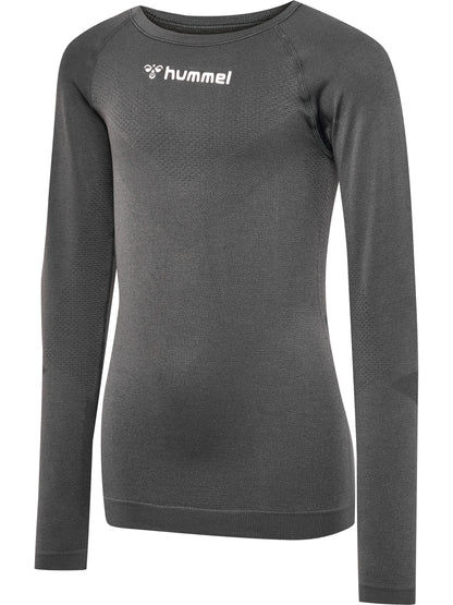 HUMMEL Bl Comfort 2.0 Tee L/S Kind (asphalt)