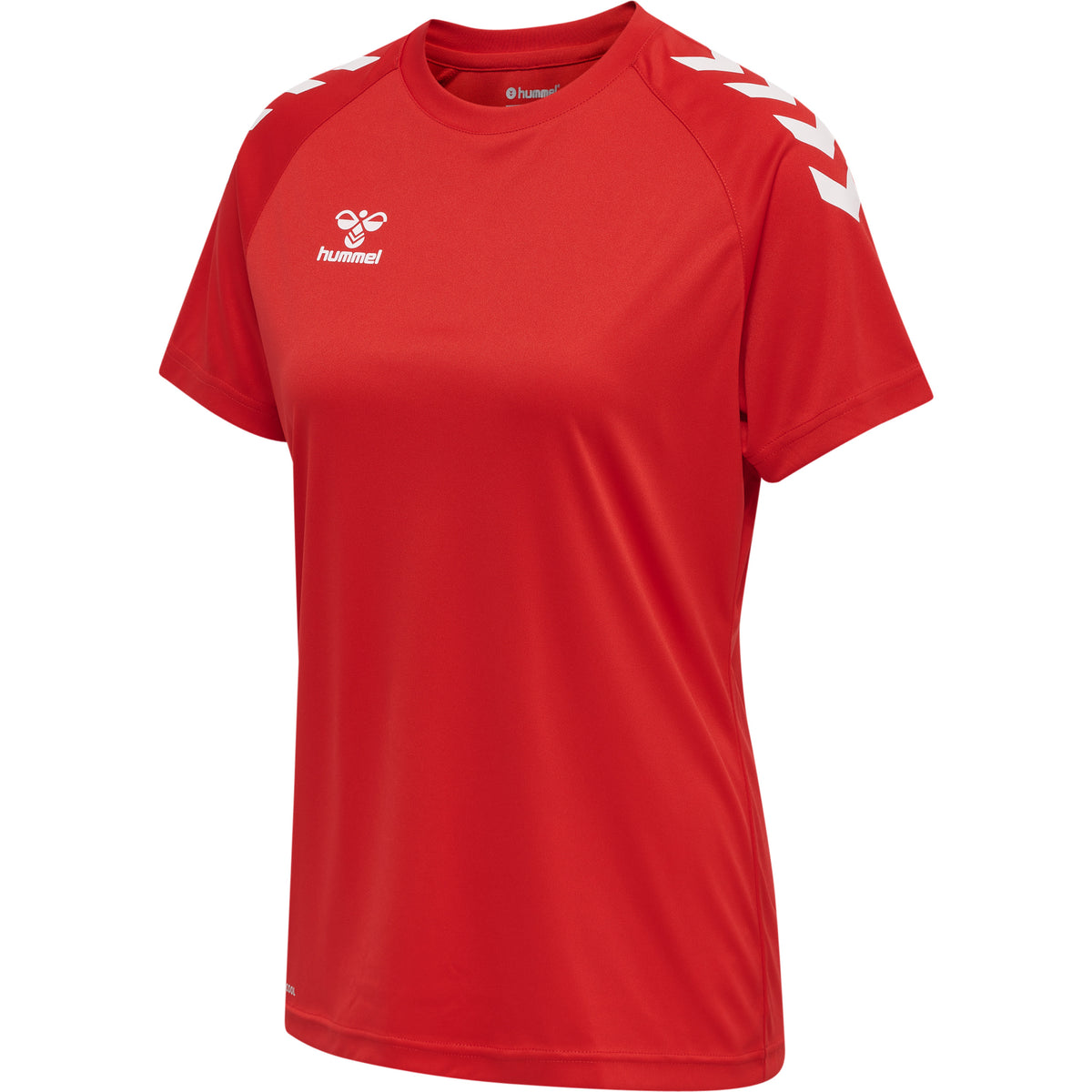 HUMMEL Core XK Core Poly Tee S/S Damen (true red)