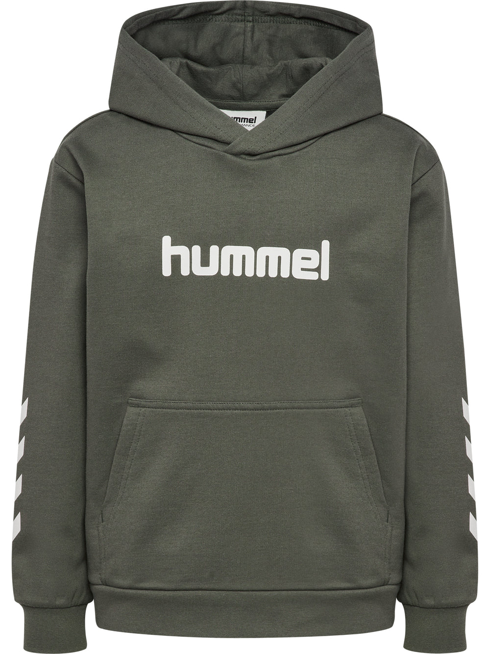 HUMMEL Reg Logo Hoodie Kind (castor gray)
