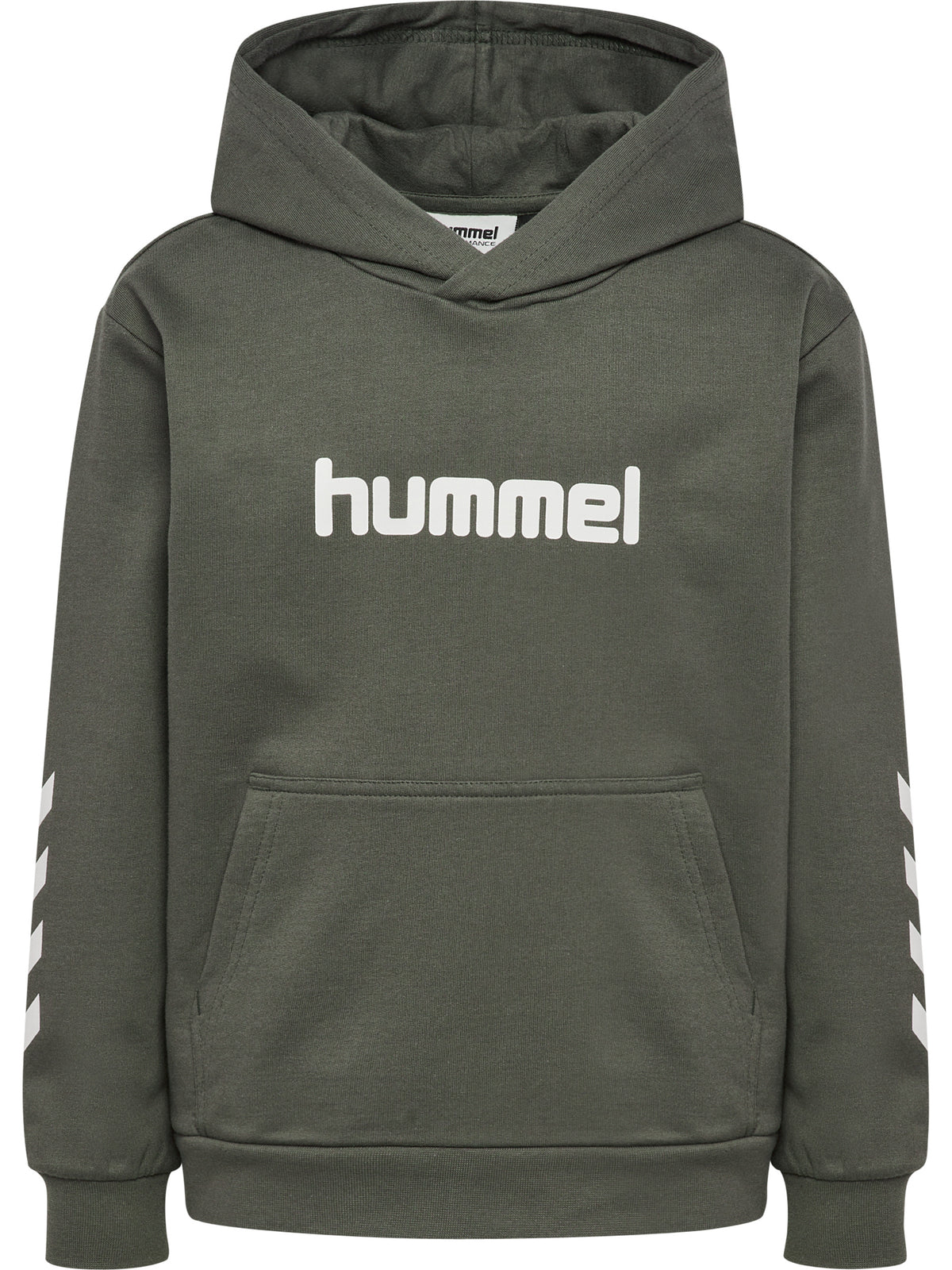 HUMMEL Reg Logo Hoodie Kind (castor gray)