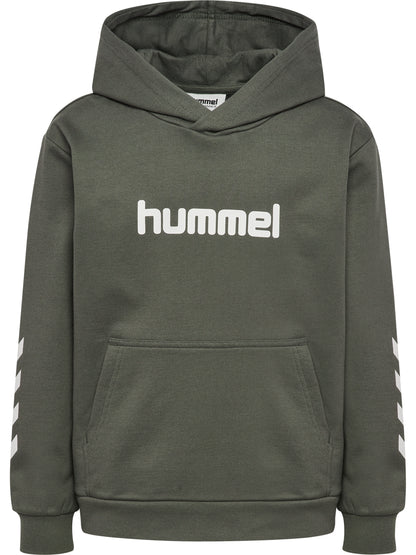 HUMMEL Reg Logo Hoodie Kind (castor gray)