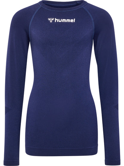 HUMMEL Bl Comfort 2.0 Tee L/S Kind (marine)