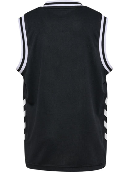 HUMMEL Basket Jersey S/l Kind (black/white)