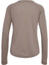 HUMMEL Mt Vanja T-Shirt L/S Damen (driftwood)