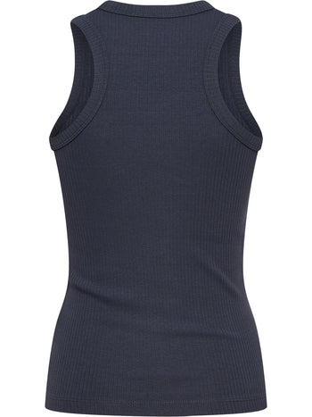 HUMMEL Foundation Rib Tank Top Damen (ebony)