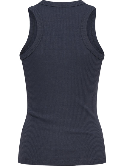 HUMMEL Foundation Rib Tank Top Damen (ebony)