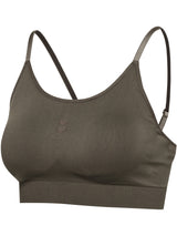 HUMMEL Flow Padded Bra Damen (major brown)