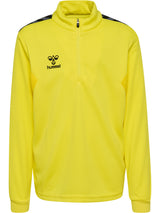 HUMMEL Authentic Half Zip Sweat Unisex Kind Gelb