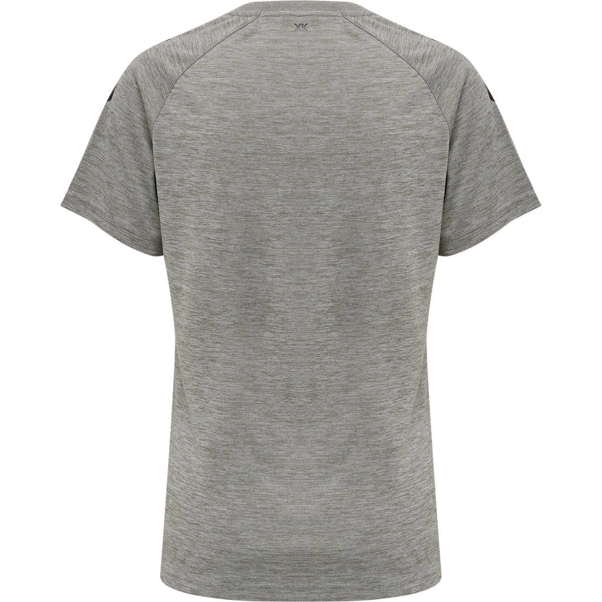 HUMMEL Core XK Core Poly Tee S/S Damen (grey melange)
