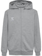 HUMMEL Go 2.0 Zip Hoodie Unisex Kind Grau