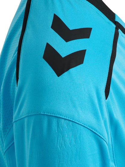 HUMMEL Referee Jersey L/S Damen (neon blue)