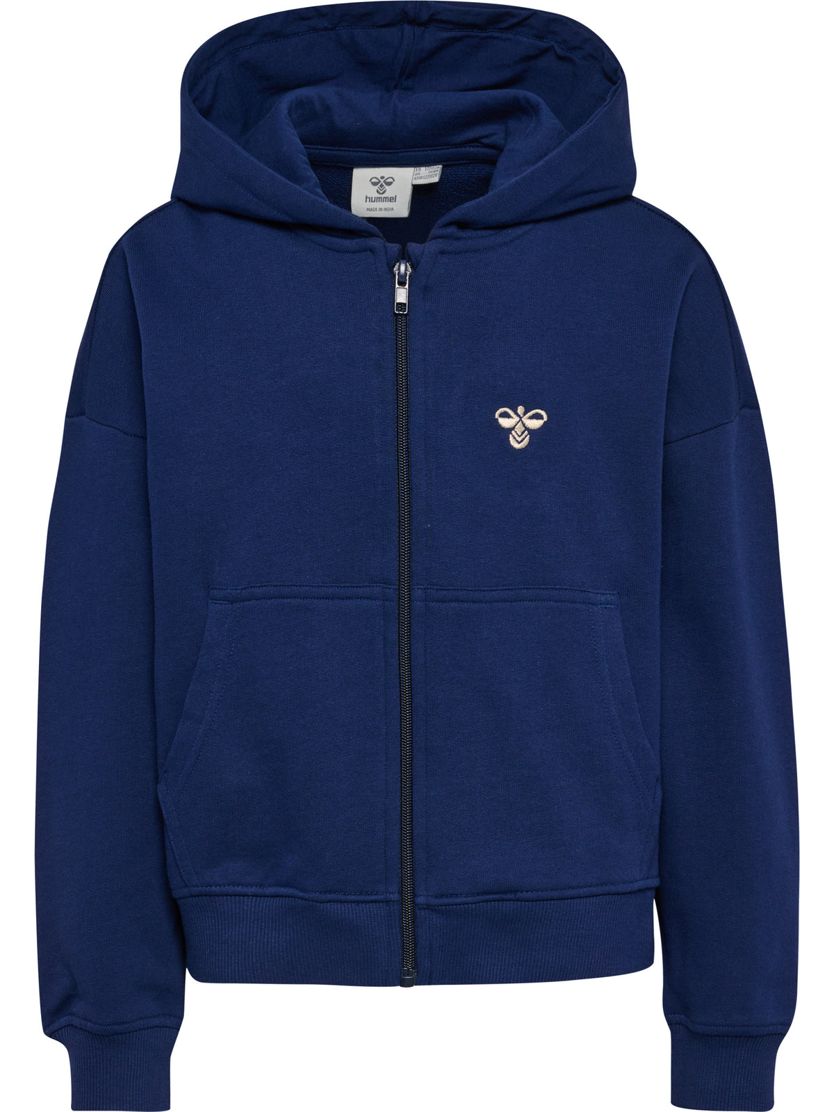HUMMEL Jump Boxy Zip Cardigan Kind (medieval blue)