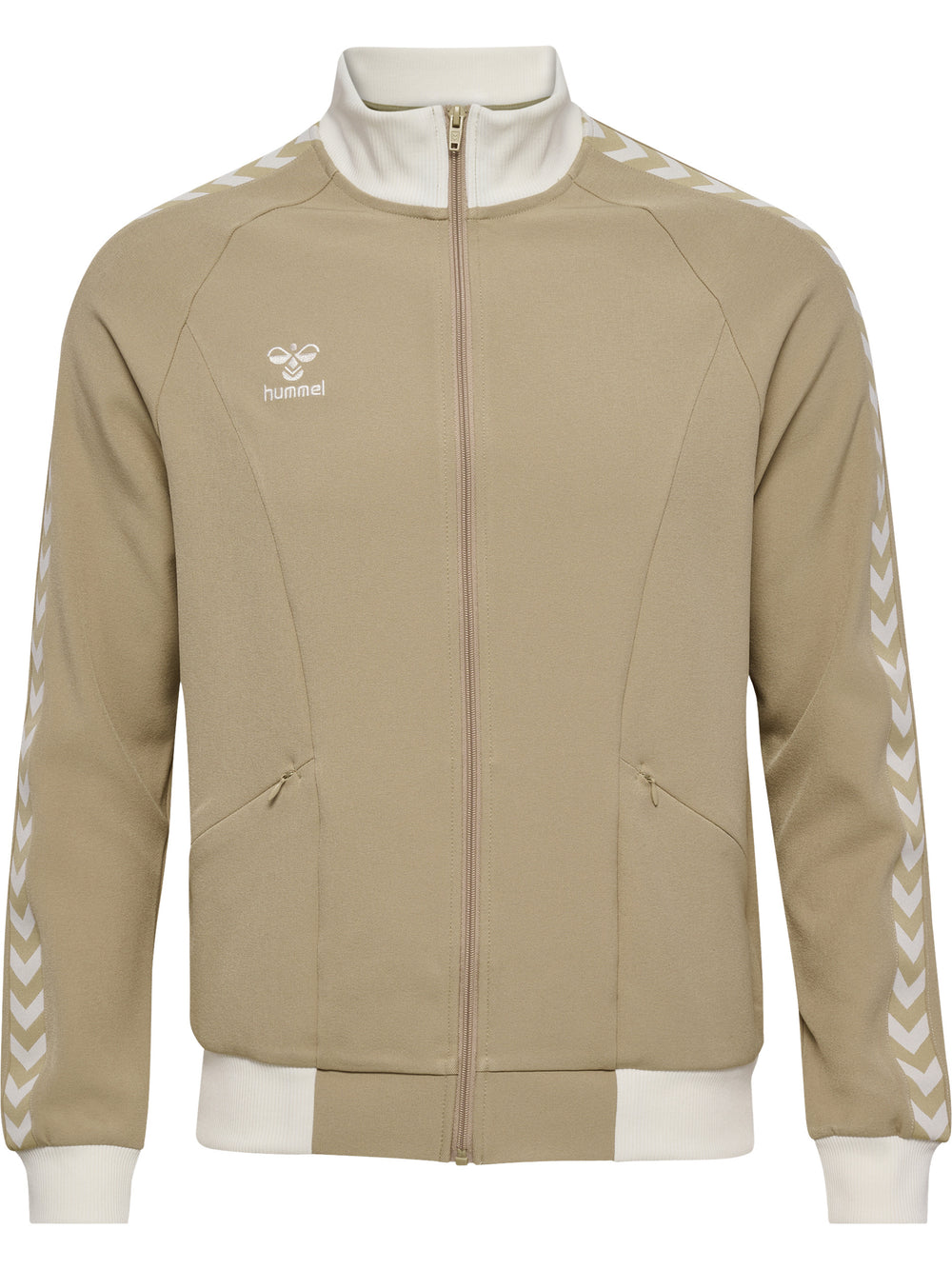 HUMMEL Root Track Zip Jacket (cornstalk/cannoli creme)