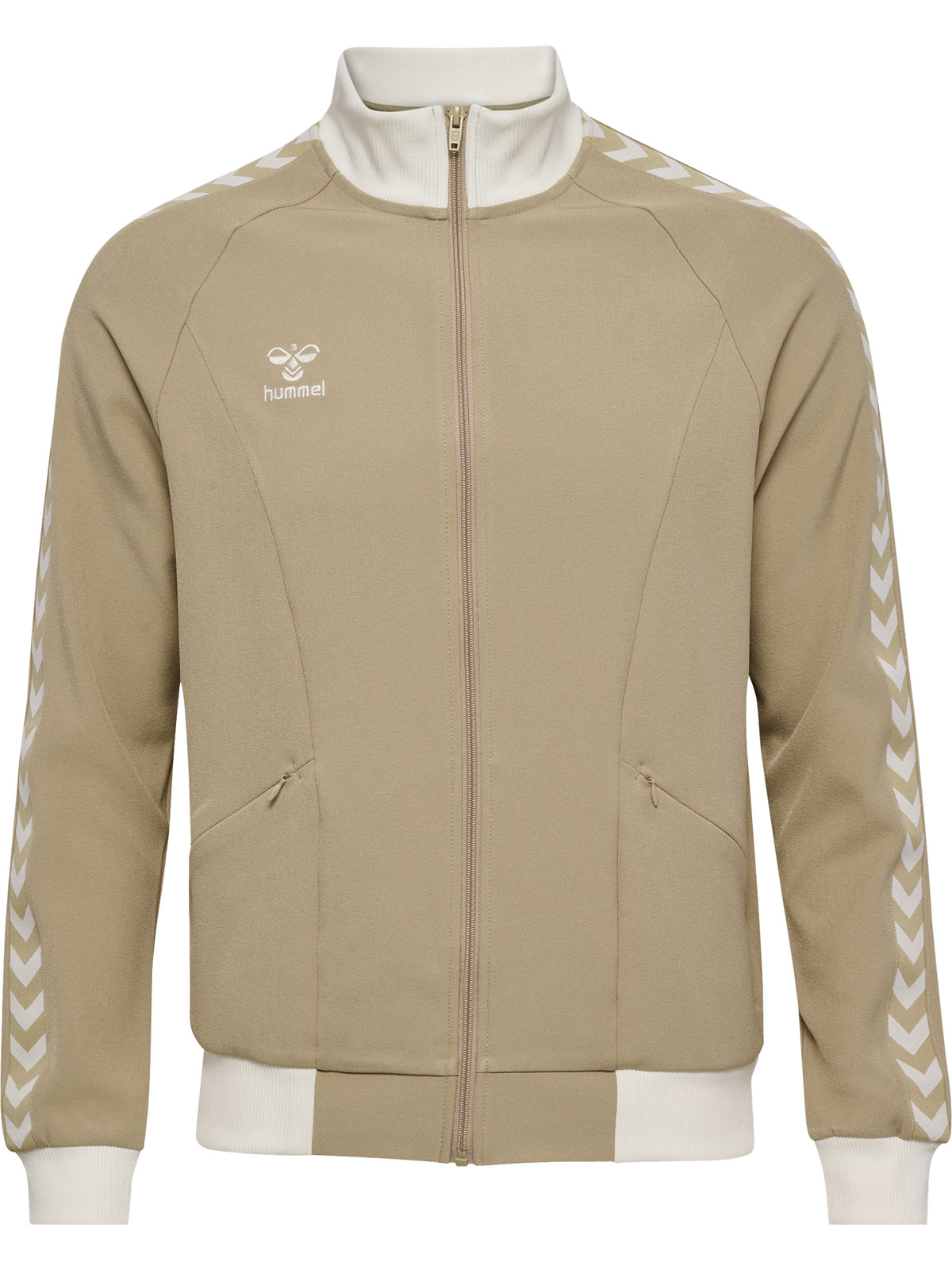 HUMMEL Root Track Zip Jacket (cornstalk/cannoli creme)