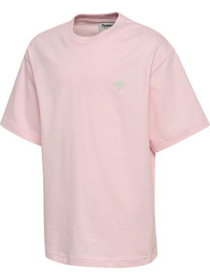 HUMMEL Loose T-Shirt S/S Bee Kind (pale lilac)