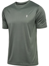 HUMMEL Pulse Training T-Shirt S/S (castor gray)