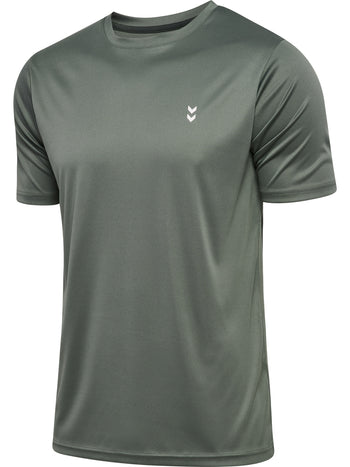 HUMMEL Pulse Training T-Shirt S/S (castor gray)