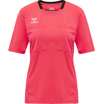 HUMMEL Referee Chevron Wo Jersey S/S Damen Pink