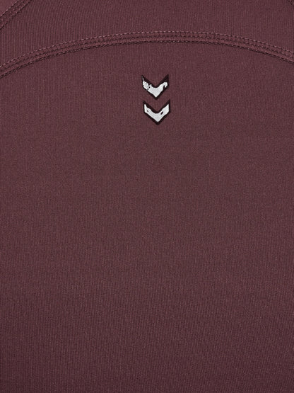 HUMMEL Prima T-Shirt L/S Damen (catawba grape)