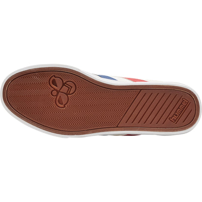 HUMMEL Slimmer Stadil Low (white/blue/red/gum)