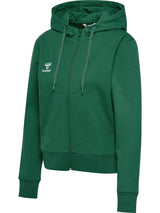 HUMMEL Go 2.0 Zip Hoodie Damen (evergreen)