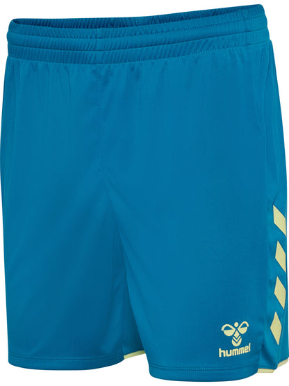 HUMMEL Core 2.0 Shorts Damen (celestial/pale lime yellow)