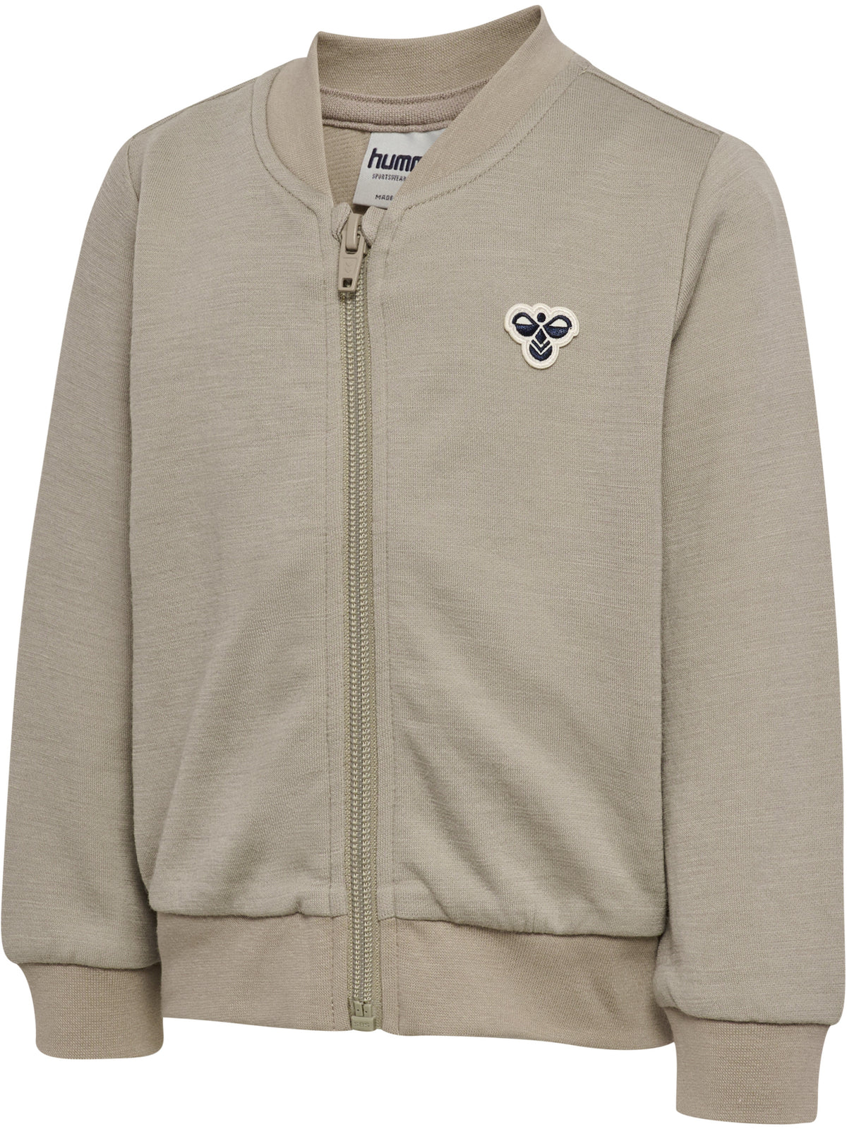 HUMMEL Mini Wool Zip Jacket Bee Kind (vintage khaki)