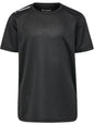 HUMMEL Run Jersey S/S Unisex Kind Schwarz
