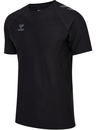 HUMMEL Cima 2.0 Jersey S/S (black melange)