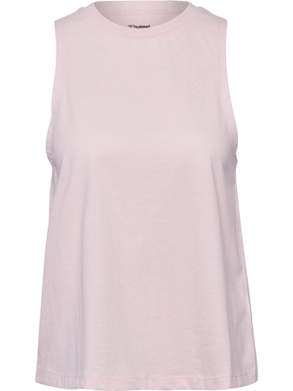 HUMMEL Soft Open Back Top Damen (barely pink)
