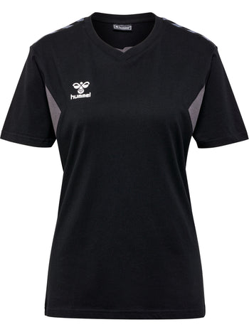 HUMMEL Authentic Co T-Shirt S/S Damen Schwarz