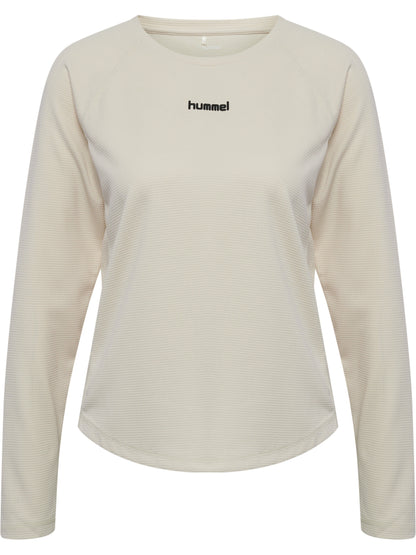HUMMEL Momentum T-Shirt L/S Damen (silver birch)