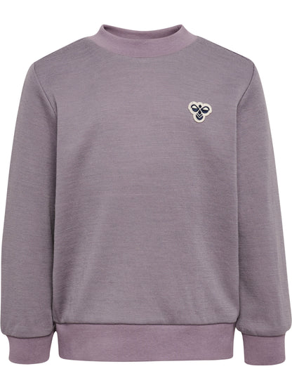 HUMMEL Mini Wool Sweatshirt Bee Kind (gray ridge)