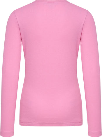 HUMMEL Alpha T-Shirt L/S Kind (begonia pink)
