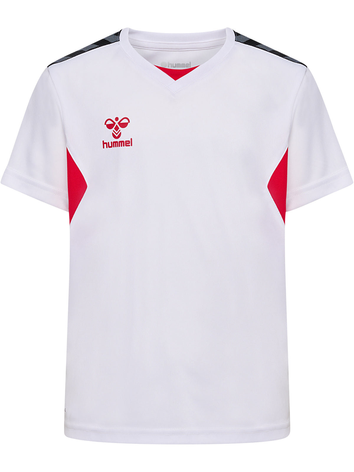 HUMMEL Authentic PL Jersey S/S Kind (white/true red)