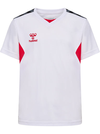 HUMMEL Authentic PL Jersey S/S Kind (white/true red)