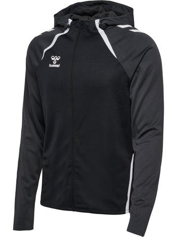 HUMMEL Lead 2.0 Zip Hoodie (black/asphalt)