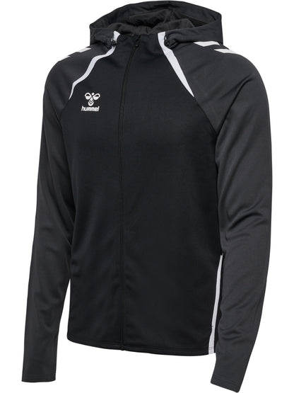 HUMMEL Lead 2.0 Zip Hoodie (black/asphalt)