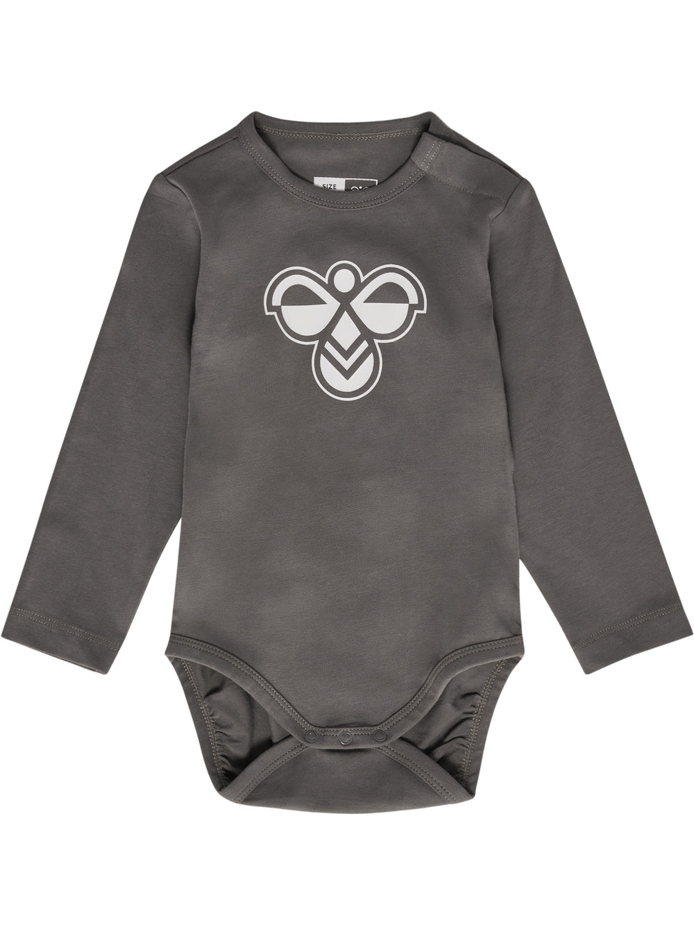 HUMMEL Mini Logo Body L/S Kind (dark gull gray)