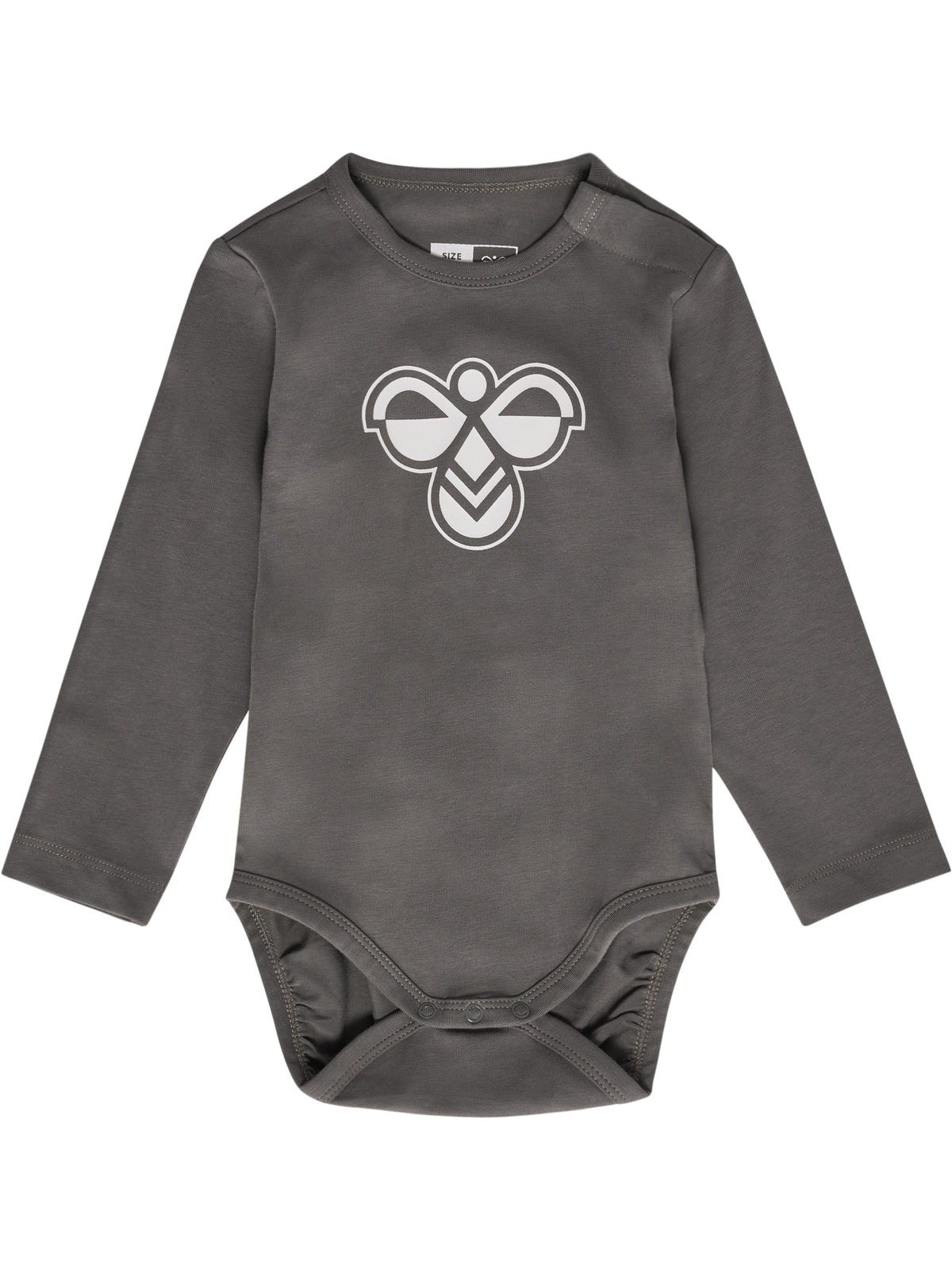 HUMMEL Mini Logo Body L/S Kind (dark gull gray)