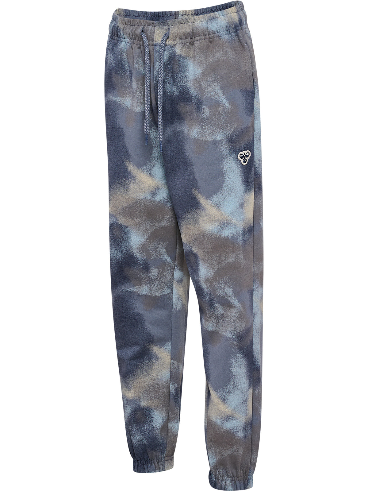 HUMMEL Loose AOP Pants Bee Kind (flint stone)