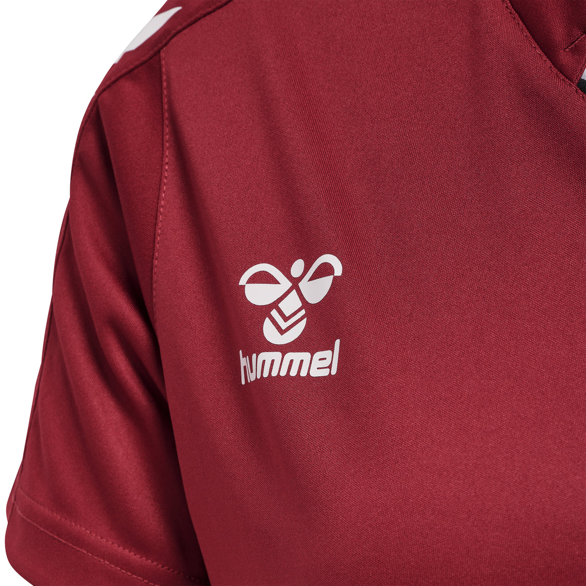 HUMMEL Core XK Poly Jersey S/S Damen (maroon)