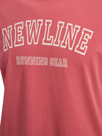 NEWLINE Logo T-Shirt S/S (mineral red)