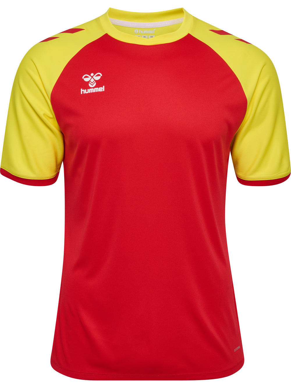 HUMMEL Match League Jersey S/S (true red/blazing yellow)
