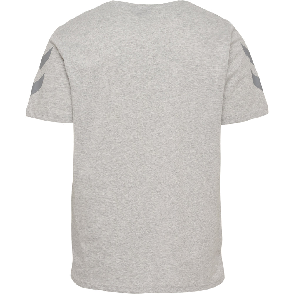 HUMMEL Legacy Chevron T-Shirt Plus (grey melange)