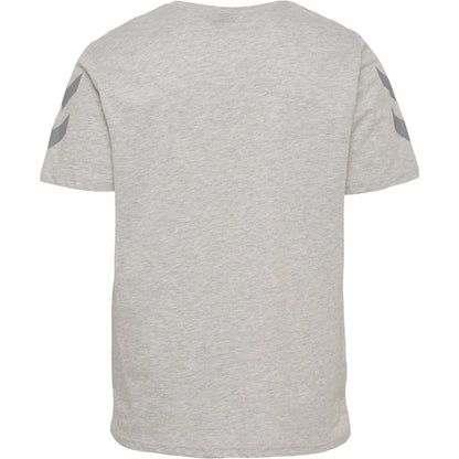 HUMMEL Legacy Chevron T-Shirt Plus (grey melange)