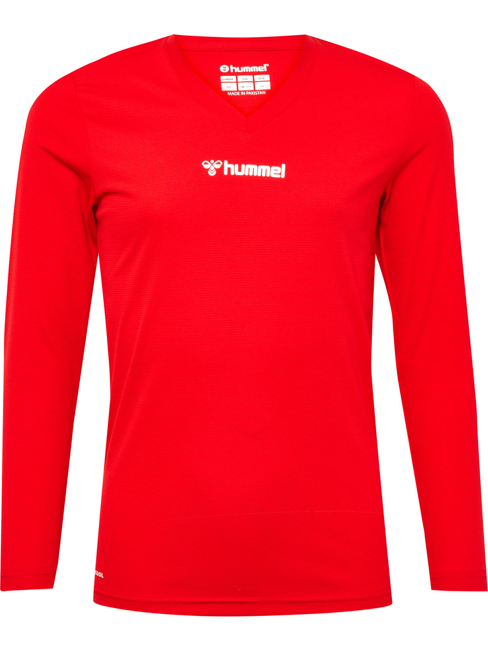 HUMMEL Bl Essential Tee L/S Kind (true red)
