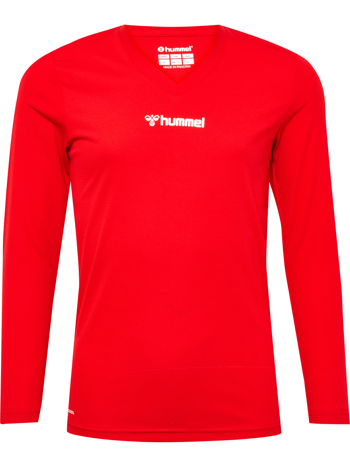 HUMMEL Bl Essential Tee L/S Kind (true red)