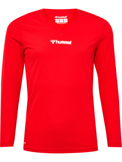 HUMMEL Bl Essential Tee L/S Kind (true red)