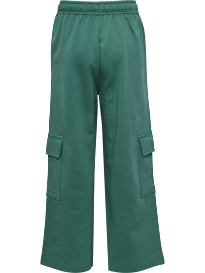 HUMMEL Timmi Cargo Sweat Pants Kind (blue spruce)